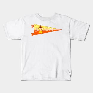 Jacksvonille Flag Pennant Kids T-Shirt